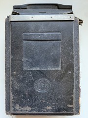 Antique Vintage Folding Camera Vario Rodenstock Munchen 1:6.5 f = 13.5 cm