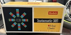 Kodak Instamatic M6 Movie Camera 1960s With Box Super 8 Untested