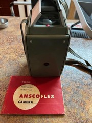 Vintage 1950s Ansco Anscoflex Camera With Booklet