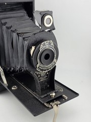 Vintage Kodak No.3A Folding Cartridge Hawk-Eye Model B Postcard Camera 1910s