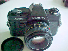 Minolta 370s w/Minolta 50mm f1.7 lens (box 14)