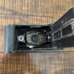 Vintage No 1A Autographic Kodak Jr folding camera A-116 Film Camera Parts/Repair