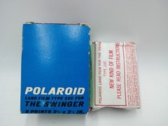 Polaroid Land Camera “The Swinger” Model 20C Instant Camera Vintage Film