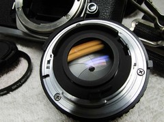 Vintage NIKON FM2 35mm SLR Film Camera w/ 50mm. Honeycomb Shutter. Works Great