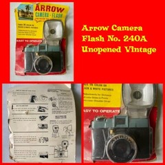 Arrow Camera Flash No. 240A Unopened Vintage Collectible For Buffs Unique Cool
