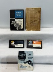 Vintage Bell & Howell FILMO Auto Load 16mm Factory INSTRUCTION MANUAL LOT