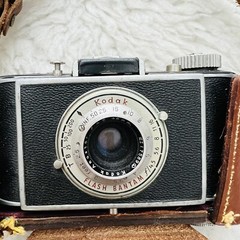Kodak Flash Bantam Film Kodachrome Il (daylight) Camera W/ Case