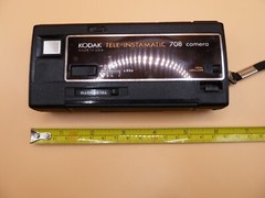 3 Vintage Kodak Cameras Ektralite 10, 20 & Tele Instamatic 708