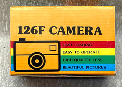 Vintage 126F Camera Centia 100X Made in Hong Kong, NEW