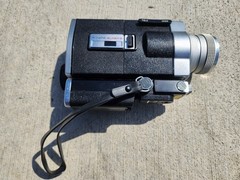 Minolta Autopak-8 D6 Super 8 Movie / Motion Picture Film Camera Untested