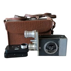 Kiev 16C-3 – Soviet Russian 16mm Film Semi-Pro Movie Camera, Case