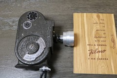 Bell & Howell Filmo Sportster Double Run Eight 8mm Movie Camera WORKS