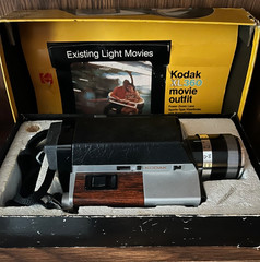 Vintage Kodak XL360 Movie Outfit 8mm Camera W/ Box Good Condition XL360R