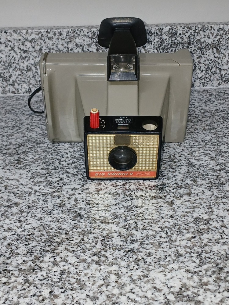 Vintage Polaroid Big Swinger 3000 Instant Land Camera Untested.