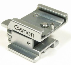 Four – Canon Lumi-field Finders (50, 85, 100, 135mm) + Rangefinder Coupler
