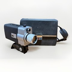 Vintage Kobena 421 8mm Movie Camera w/ Pistol Grip Case & Manual Retro Untested