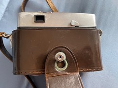 Vintage FERRANIA 3m 3025 Camera + MicroFlash-S Ferrania 3m