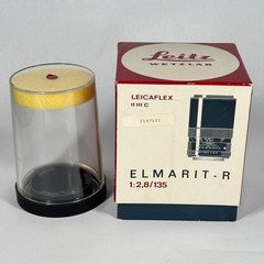 Leica Elmarit-R 135mm f/2.8 Lens for Leicaflex BOX AND BUBBLE CASE only 11 111 C