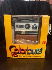 1978 Vintage Kodak Colorburst 100 Instant Camera w/ Box & Manual