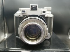 KODAK MEDALIST RANGEFINDER CAMERA w/ EKTAR LEN 1941-48 Military Leather Case