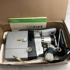 Yashica Super 8 50 Movie Camera Vintage Original Box Undeveloped Film Inside