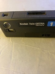 2 Vintage Kodak TELE-EKTRA 1 110 Film Cameras with 22mm- 44mm Dual Lens