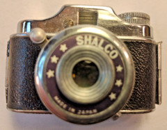 SHALCO Vintage Subminiature Spy Camera Made in Japan W/ Original Leather Case