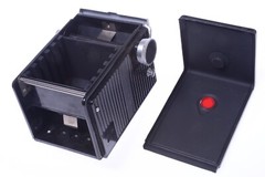 ✅ FEX ULTRA REFLEX 4.5 FOCUS LENS PSUEDO TLR 6X6 120 ROLL FILM *READ* BAKELITE