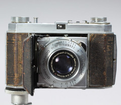 KODAK RETINA 1 TYPE 013 W SCHNEIDER 50MM F/2.8 XENAR LENS WORKS