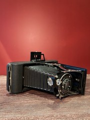 Vintage Kodak Folding Camera – No. 1A Pocket Kodak with Kodak Anastigmat Lens