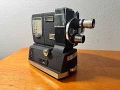 Wittnauer Cine-Twin WD-400 8mm Camera Projector Combo COMPLETE w/ Original Case