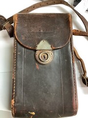 Vintage AGC Reporter Folding camera with case Read