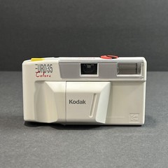Vintage Kodak Euro 35 Colors 35mm camera Rare Ivory White (TESTED & WORKING)