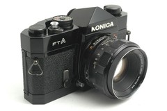 Konica FTA 35mm SLR Camera Hexanon AR 52mm f/1.8 Lens Vintage JP