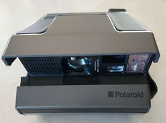 Vintage Polariod Spectra System Instant Film Camera Manual & Film Nice Condition