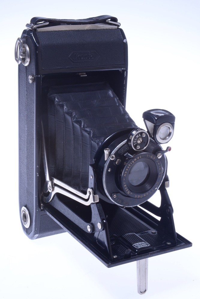 ✅ ZEISS IKONTA D 6.5X11CM 520/15 ROLL FILM 620 CAMERA WORKS* NOVAR 120MM LENS