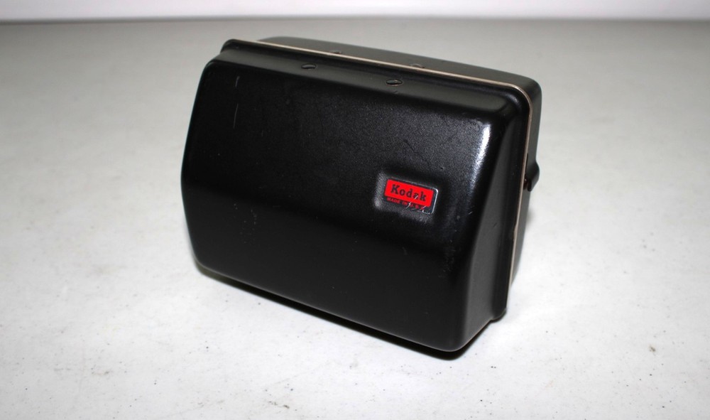 Vintage Kodak Black HARD COVER Camera Case For Instamatic Cameras