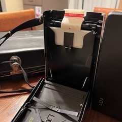 Vintage Polaroid Land Camera 101 Automatic w/ Leather Case – Untested Clean