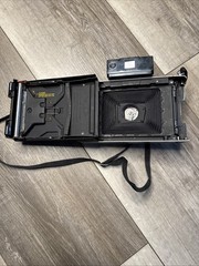 Vintage Polaroid Land Camera 101 Automatic w/ Leather Case – Untested Clean