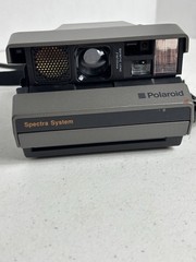 Polaroid Spectra System Instant Camera Untested Clean H578