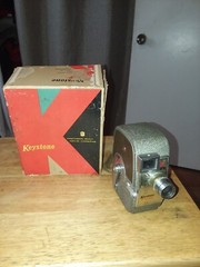 KODAK KEYSTONE 8mm MOVIE FILM CAMERA Capri K 25 w Box and Booklets