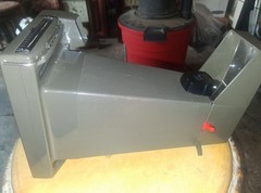 POLAROID BIG SHOT Portrait LAND CAMERA Untested Sold AS IS & SUN GUN MOVIE LIGHT