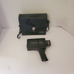 Chinon 723 XL Power Zoom Super 8 Camera/ Case 1978 Vintage Untested