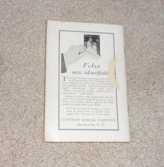 ANTIQUE KODAK NO. 2A FOLDING CARTRIDGE PREMO CAMERA INSTRUCTION BOOKLET