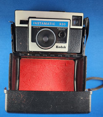 KODAK Instamatic Camera X-30 + Hard Case UNTESTED