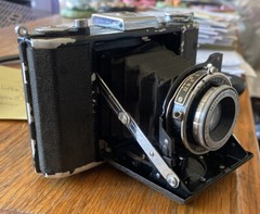 Zeiss Ikon Nettar 517/16 folding camera Novar Anastigmat Vario lens UNTESTED