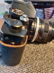 Miranda DX-3 35mm SLR Film Camera w/ Miranda EC 50mm f/1.8 Lens Untested Japan
