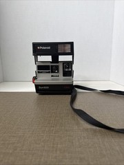 Polaroid Sun 600 LMS Land Instant Film Camera with Strap