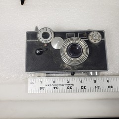 Vintage Argus 50MM Coated Cintar Model C3 Camera Rangefinder Cow Leather Case