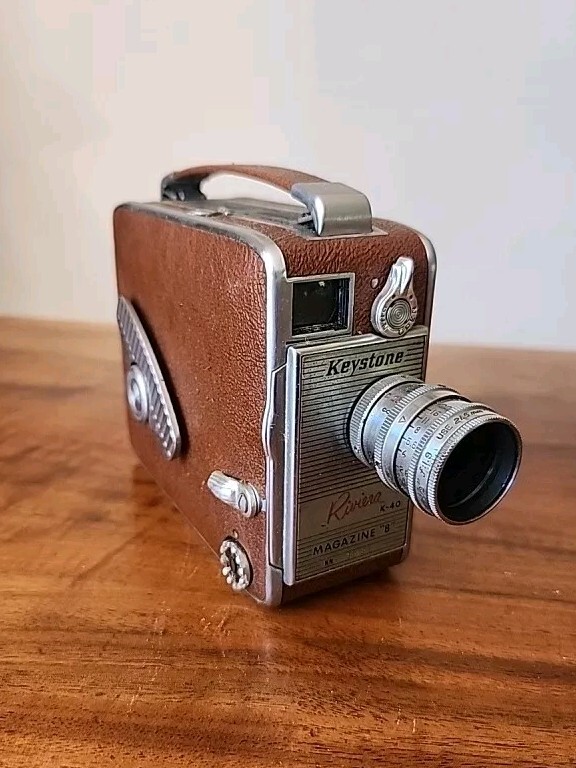 Vintage Keystone Riviera Camera K-40 Magazine 8mm